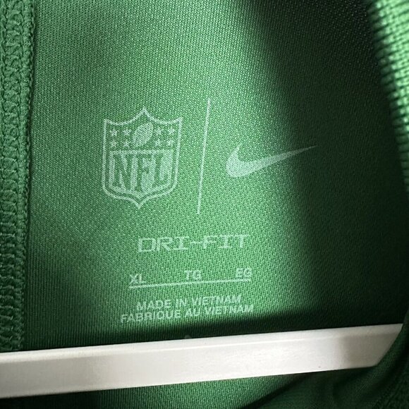 NFL NEW YORK JETS NY XXL NIKE POLO DRI-FIT Performance SHIRT STAFF TEAM ISSUED‎ - Picture 5 of 8